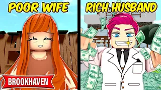 Wife Finds Out Her Husband Is Secretly RICH In Brookhaven RP! (Roblox)