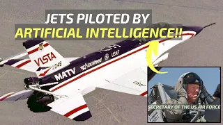 Jets piloted by artificial intelligence are already in the final testing phase!!