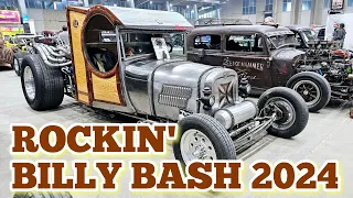 Rockin' Billy Bash Car Show 2024 - RAT RODS & HOT RODS - Tulsa, Oklahoma