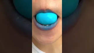 55 asmr PLANET GUMMY eating sounds