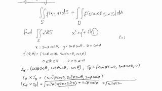 Surface integrals