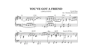 You've Got A Friend - Piano