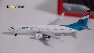 Review #169 Luxair Boeing 737-800 with Split Scimitars
