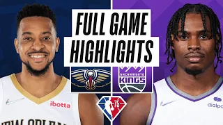 Game Recap: Pelicans 123, Kings 109