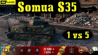 World of Tanks Somua S35 Replay - 8 Kills 1.1K DMG(Patch 1.6.1)