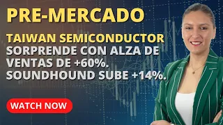 Apertura del Mercado 🔴 Day Trading Taiwan Semiconductor, SoundHound y PIB del Reino Unido | 10.05.24