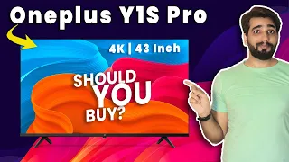 OnePlus Y1S Pro 4K 43 inch Smart TV | Should you buy this TV? Hindi