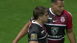 TOP 14 - Essai de Juan Cruz MALLIA (ST) - Stade Toulousain - Castres Olympique-J08 -Saison 2021/2022