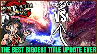 The Best Title Update Ever - Secrets & More - Iceborne VS Sunbreak - Monster Hunter Rise Sunbreak!