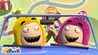 Newt and Bubbles go the Extra Mile! | Oddbods Cartoons | Funny Cartoons For Kids