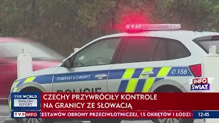 Czechy przywróciły kontrole na granicy ze Słowacją. Efekt napływu nielegalnych migrantów 🇨🇿🇸🇰