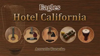 Hotel California - Eagles (Acoustic Karaoke)