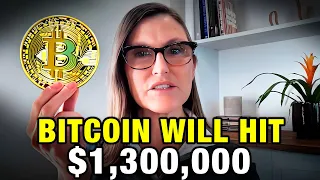 "Bitcoin to $1.3 Million Dollars At THIS Date" Cathie Wood 5 Year Crypto Prediction