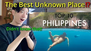 JAPANESE TRAVEL LOVER REACTION / TOP 10 PHILIPPINES (Your DREAM Destination)