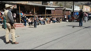 Gunfight Oatman Arizona