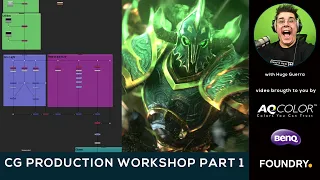 Full CG production workshop part 1 | Nuke Compositing 4 Beginners | with @BenQEurope @FoundryTeam