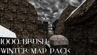 [Quake] 1000 Brush/Winter map pack (Nightmare difficulty, No Saves)