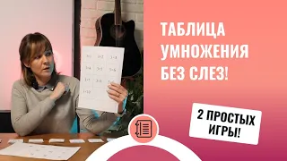 Как выучить таблицу умножения легко.