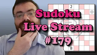 Sudoku Live Stream #179 Come solve with me!