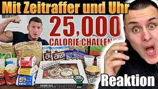 ER stopft 25.000 Kalorien in 24 Stunden rein?! 🤯🍫🍟🍔🍩 I The Franklin Reaktion