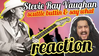 AC/DC Fan Reacts To STEVIE RAY VAUGHAN SCUTTLE BUTTIN' & SAY WHAT