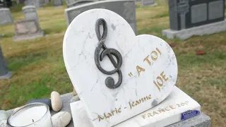 Singer Joe Dassin Grave Hollywood Forever Cemetery Los Angeles California USA January 2, 2021