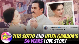 Tito Sotto and Helen Gamboa's 54 Years of Love Story