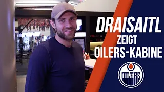 Leon Draisaitl führt durch die Kabine von Edmonton 🇩🇪 Behind-the-scenes tour with Leon Draisaitl