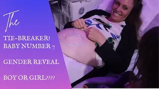 The Tie-Breaker! Baby #7 Gender Reveal | Team Pink or Team Blue?