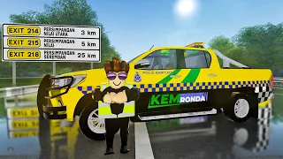 Horangi Jadi Penjaga Lebuhraya Kem Ronda Dalam Game Lebuhraya!!! [Lebuhraya] (Roblox Malaysia)