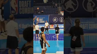 Josh Christopher NBA Combine Shooting Drills