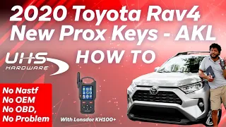 How to Program Prox Keys - Londsor K518USA / KH100+ (Toyota / Lexus)