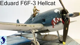 Eduard F6F 3 Hellcat USS Princeton 1:48 Scale Full Build