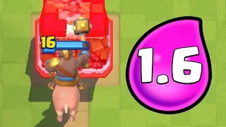 level 16 hog rider is balanced