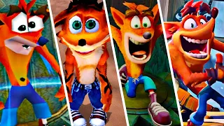 Evolution of Crash Bandicoot Games