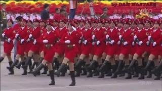 China's & North korea military parade