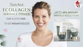 Novage Ecollagen Wrinkle Power Set | Advanced Anti-Aging Skin Care Upto 49% instant reduction