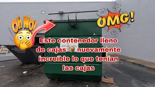 Increíble todo lo que había en este contenedor puras cajas 📦 selladas 😱nuevamente