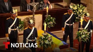 Admiradores de Fernando Botero hacen fila para despedirlo | Noticias Telemundo