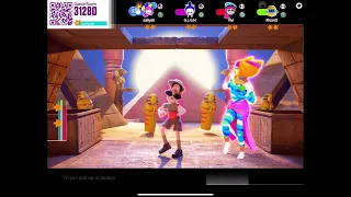 Just dance gameplay