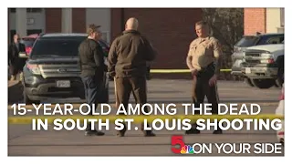 15-year-old among 2 dead in triple shooting in south St. Louis County