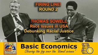 Firing Line w/ THOMAS SOWELL #2 "The Economics of Race and Politics" Critical Race Theory Debunked!