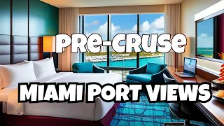 Pre-Cruise Holiday Inn Hotel Port of Miami Downtown Room 909 Do you want to stay here?