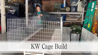 I Got The New Bunny Cages! KW Cage Build