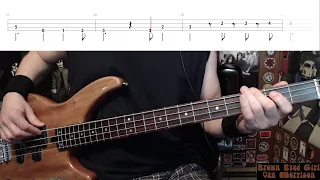 Brown Eyed Girl by Van Morrison - Bass Cover with Tabs Play-Along