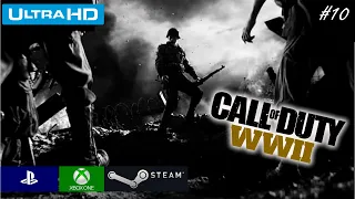 Call of Duty: WWII - Capitulo 10 - Sin Comentarios - 1080p - 1440p - PS4 - Español/Latino