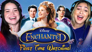 First Time Watching ENCHANTED! | Movie Reaction | Amy Adams, Patrick Dempsey & James Marsden