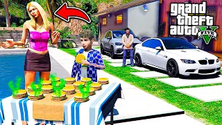 ОТЕЦ И СЫН В GTA 5 - МЕНЯ ОТРАВИЛА НЕВЕСТКА ПАПЫ ! ШКОЛЬНИКА ОТРАВИЛА ДЖЕЙН ! ⚡ ГАРВИН