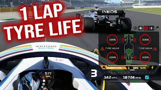 The British Grand Prix, but the tyres *LITERALLY* last 1 lap