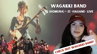 Wagakki Band - 焔 (Homura) + 鋼 -HAGANE- LIVE  | REACTION! Beautiful